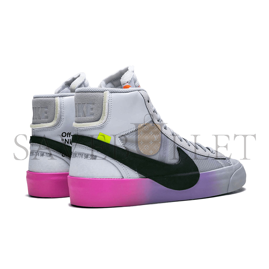 NIKE BLAZER MID OFF-WHITE WOLF GREY SERENA QUEEN AA3832-002